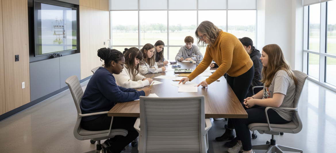 360 Photo Booth at an event with props
